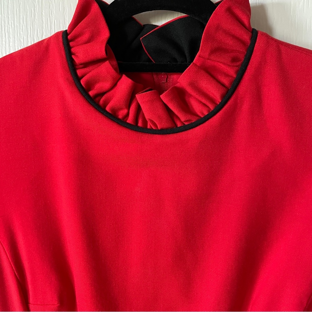 kate spade Red Dress with Black Trim - Picture 2 of 4